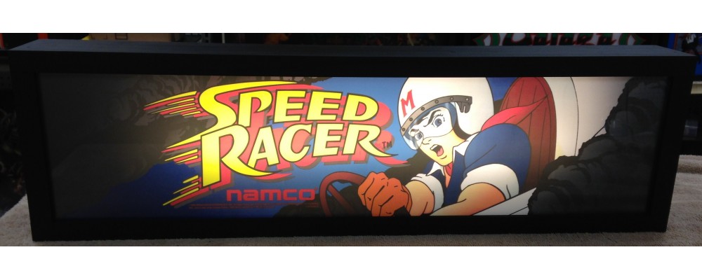Speed Racer - Arcade Marquee Print - Lightbox - Namco